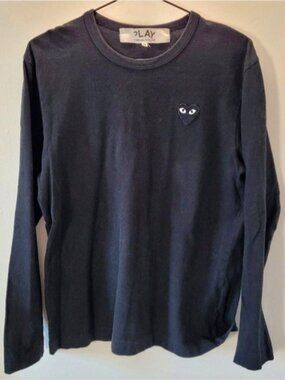 Comme Des Garcons Play Women Long Sleeve T-Shirt...